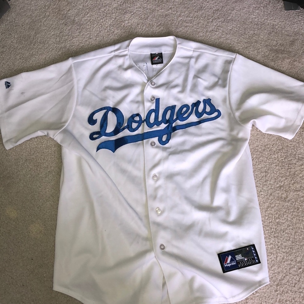 Men’s Zack Greinke Majestic replica Dodgers Jersey